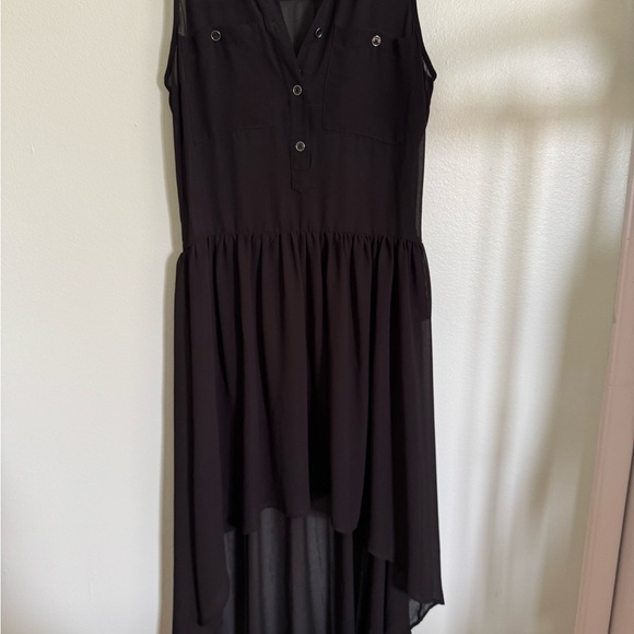 Michael Kors Black High Low Dress - Picture 3 of 7